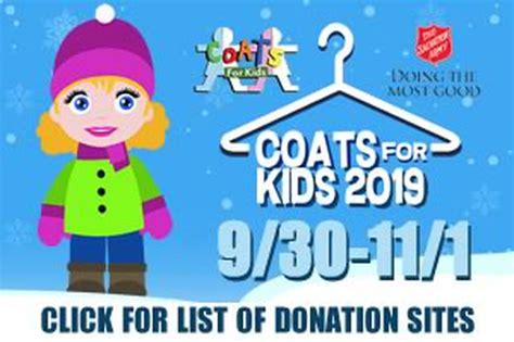 This year's Coats for Kids drive has begun